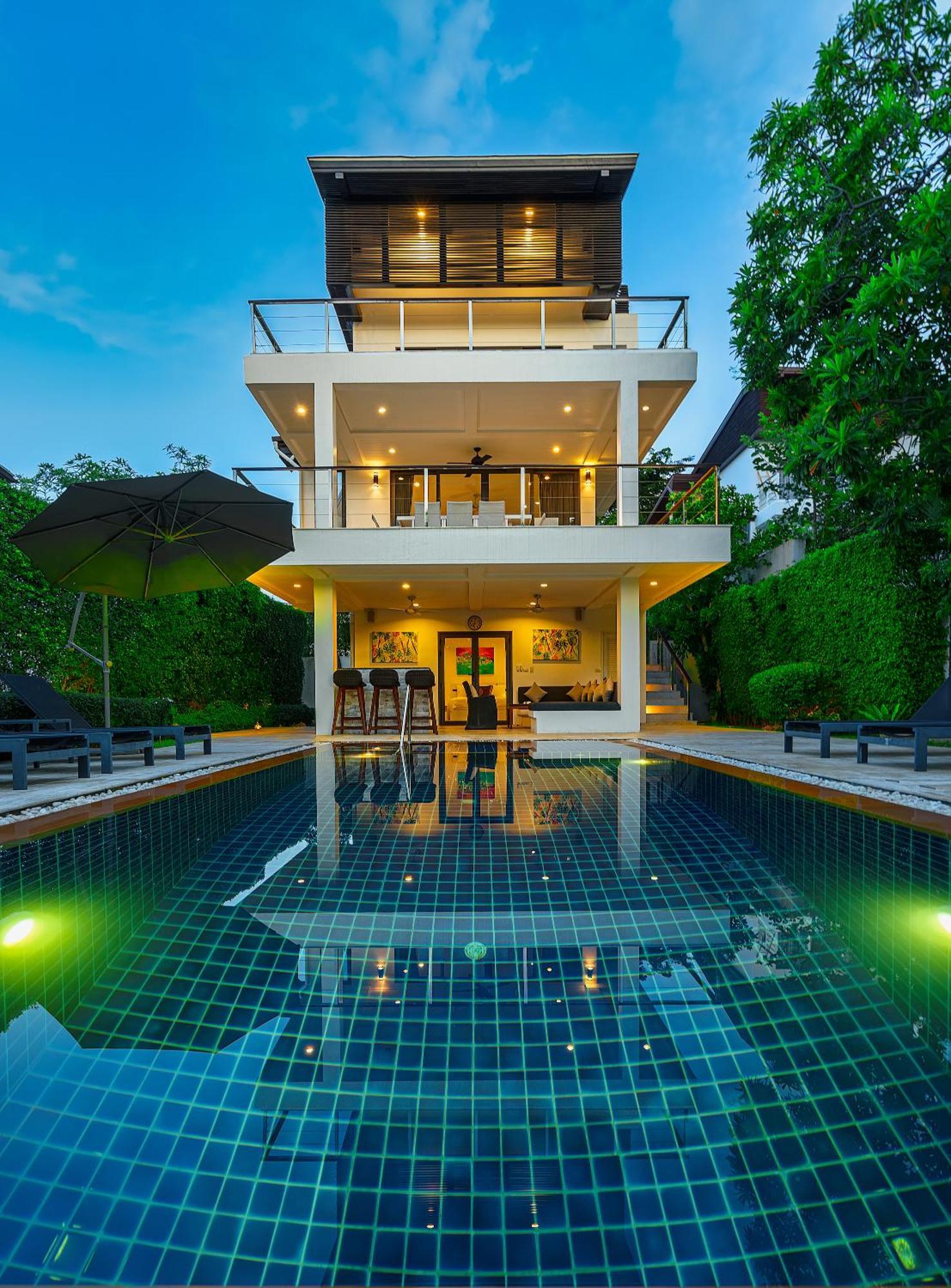 3 Bedroom Luxury 5 Star Seaview Villa Esprit Sdv087-By Samui Dream Villas 邦拉 外观 照片