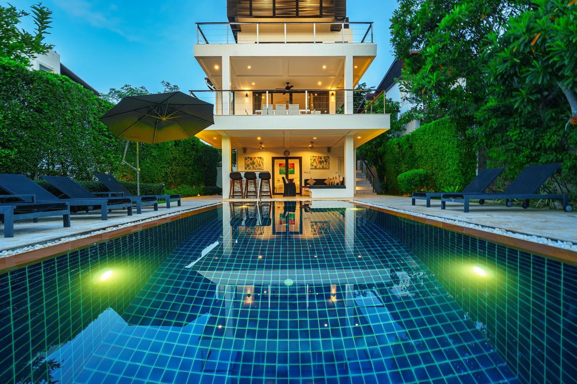 3 Bedroom Luxury 5 Star Seaview Villa Esprit Sdv087-By Samui Dream Villas 邦拉 外观 照片